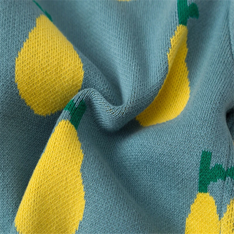 

Mother Daughter Sweater Cute Kids Knit Jacket for Family Matching Tops Clothes Coat Jacquard Mommy and Me Son Sweaters Outwear