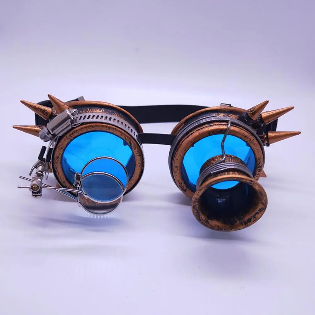 

Vintage Style Welding Gothic Steampunk Goggles Rivet Sunglasses Goggles Role Cosplay Halloween Party Toy