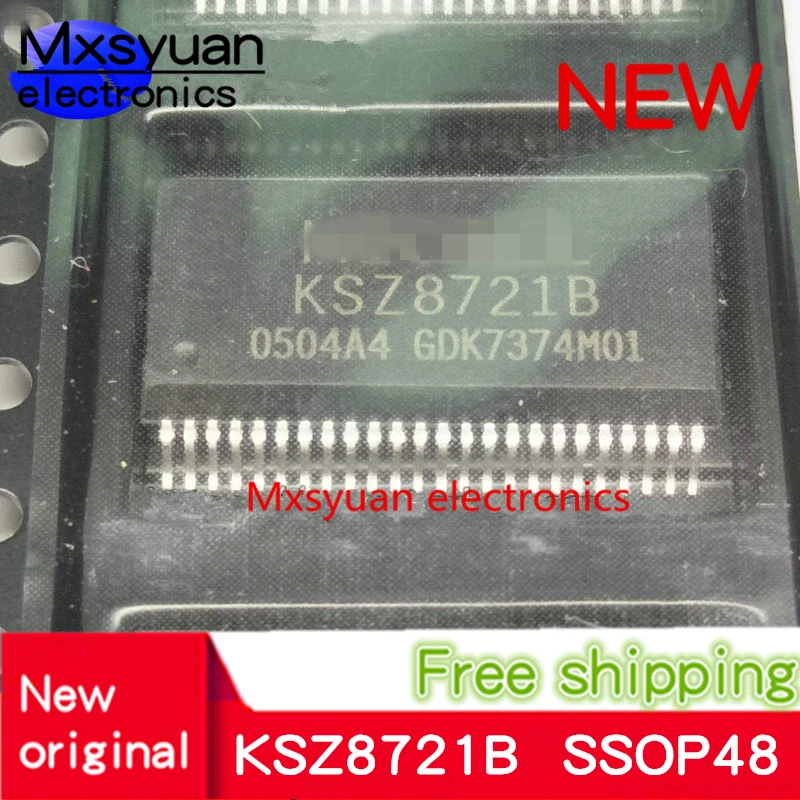 10 шт. ~ 100 шт./лот KSZ8721B KSZ8721 SSOP48 новый оригинальный|Запчасти для кондиционера| |
