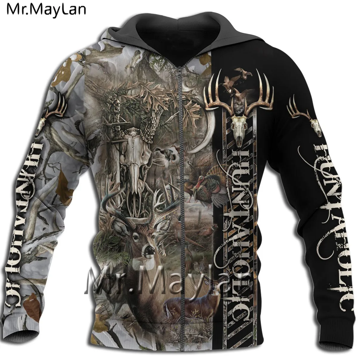 

Huntaholic 3D Printed Jacket Men/Women Harajuku Men Hoodie Unisex Casual Boy Streetwear Sweatshirt Pullover sudadera hombre G817