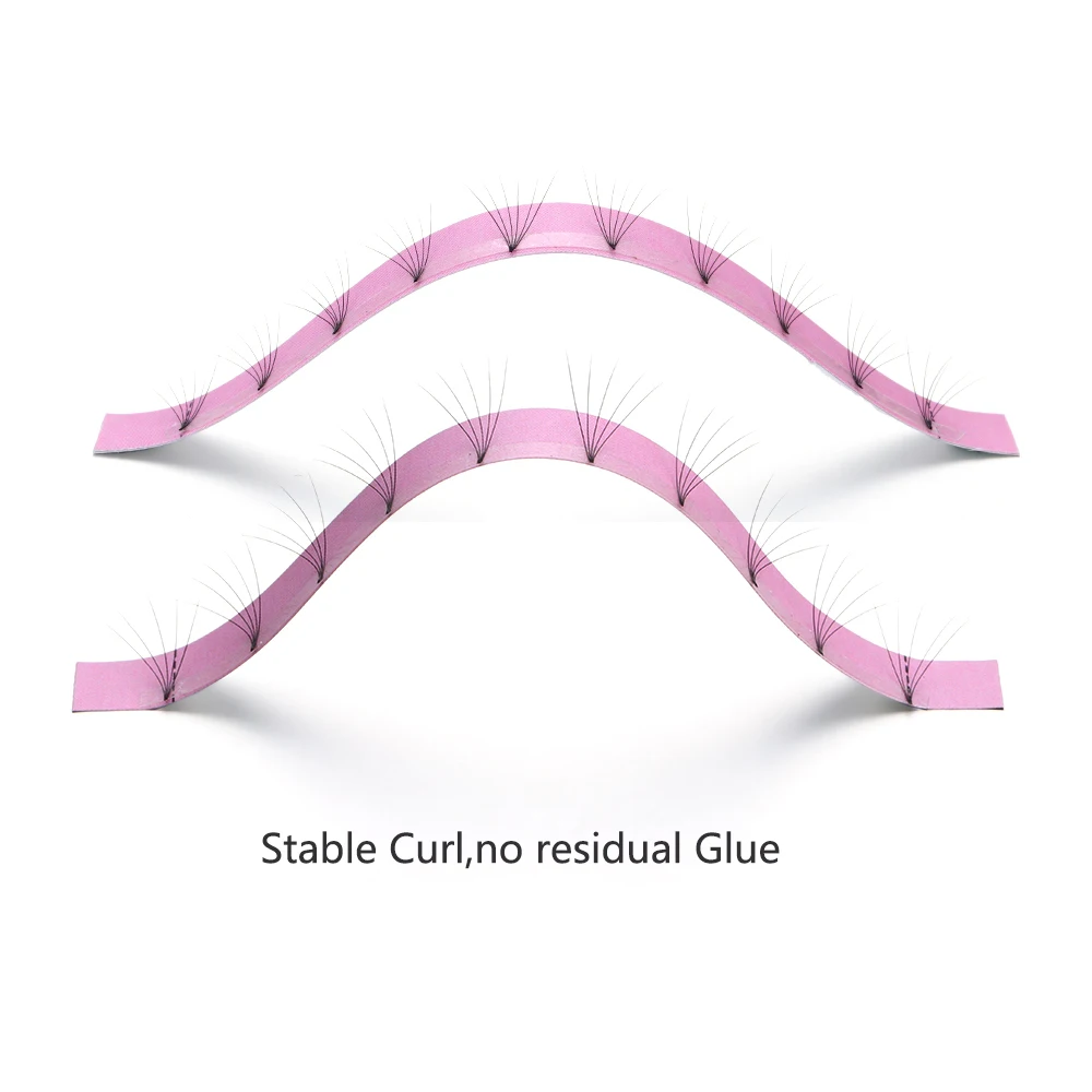 12 рядов готовых широкий вентиляторы объемное наращивание ресниц 5D/6D Толщина 0 07 C/D