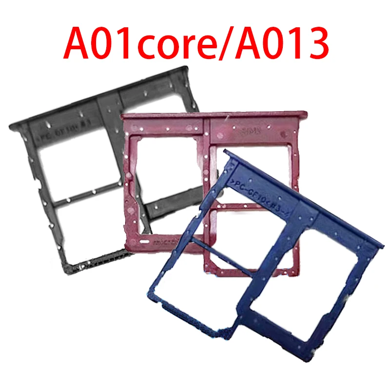 

10pcs For Samsung Galaxy A013 A01core A013C A013G Sim Card Slot Tray Holder Sim Card Reader Socket