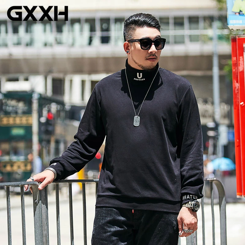 GXXH Новые мужские повседневные толстовки больших размеров, любые свитшоты, осенние толстовки, мужские, большие размеры, 3XL 4XL 5XL 6XL 7XL, брендовая одежда