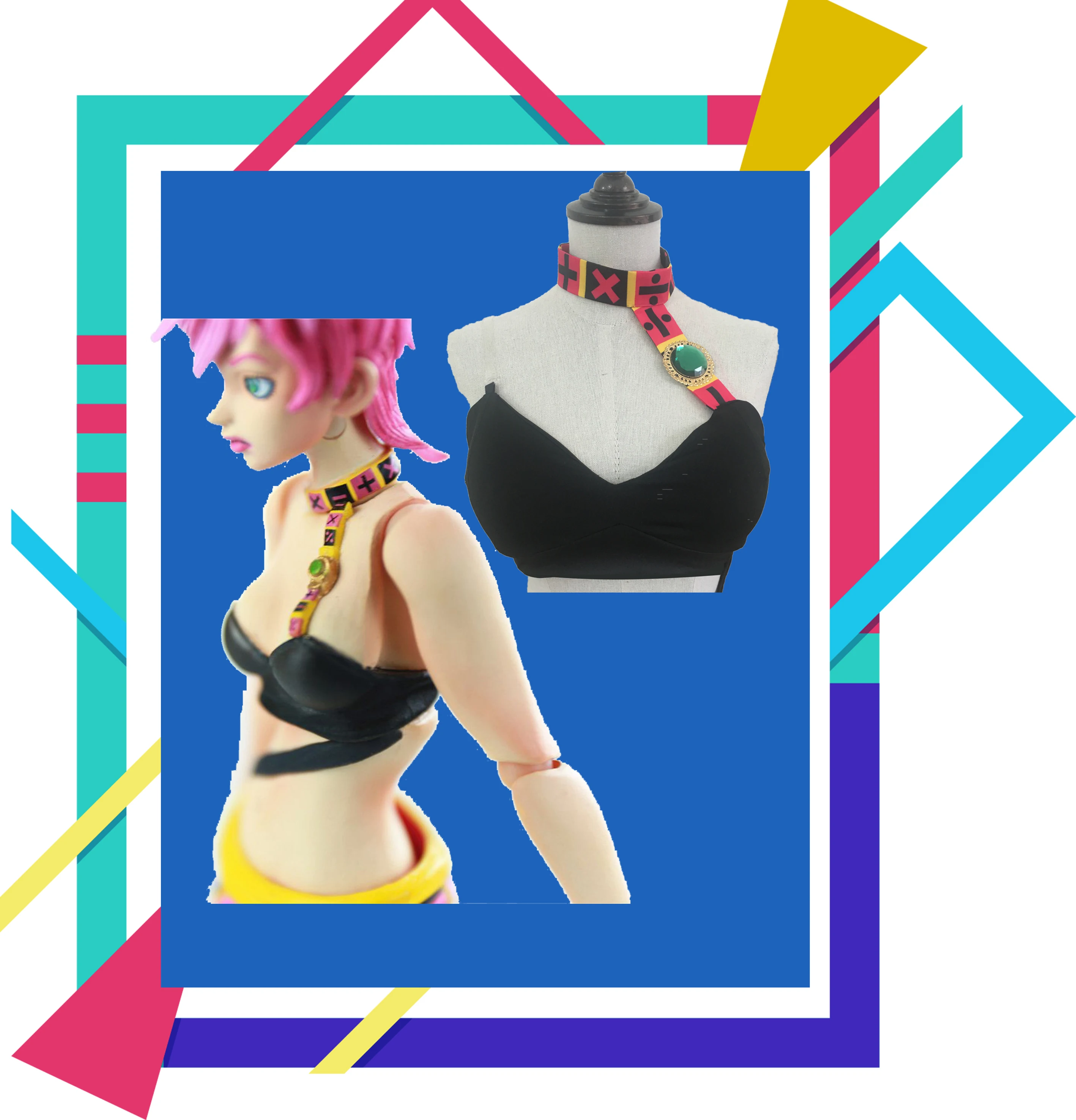 Костюм для косплея с юбкой невероятное приключение Джоджо строгий верх и юбка