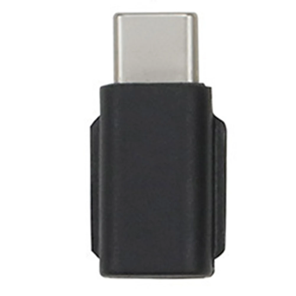Пластиковый легко устанавливаемый переходник для смартфона Черный Micro USB Тип C
