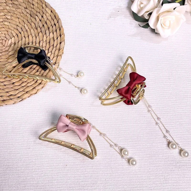 Новинка 2021 темпераментная Бабочка с кисточкой металлическая заколка для волос в