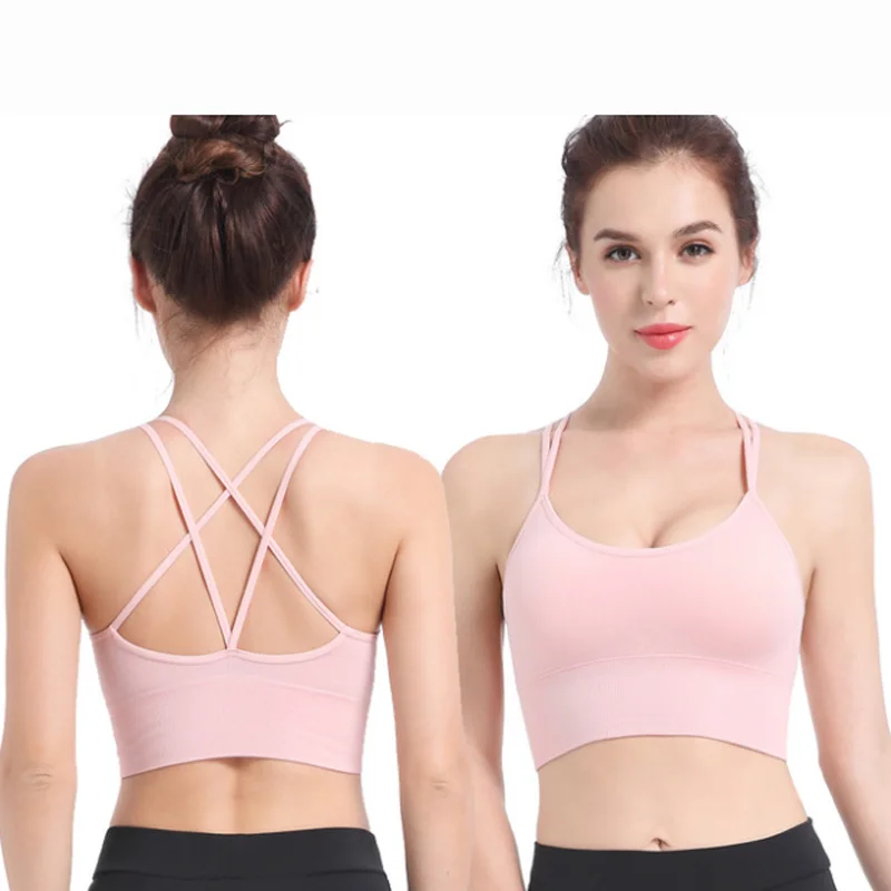 

Sports Bra Crop Tank Top Tops For Women Bralette Gym Sport Bras Sujetadores Brasieres Para Mujer Mujeres Biustonosz Haut Femme