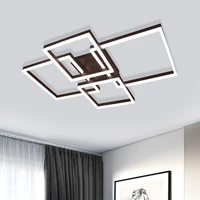 ganeed acrylic led modern ceiling light flush mount fixture interior lamp for dining living room bedroom loft home kitchen