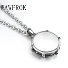 Мужские модные ожерелья с музыкой Los Collares Rockers Jazz Band барабанщики из нержавеющей стали 316L, цепочка с подвесками, ювелирные изделия