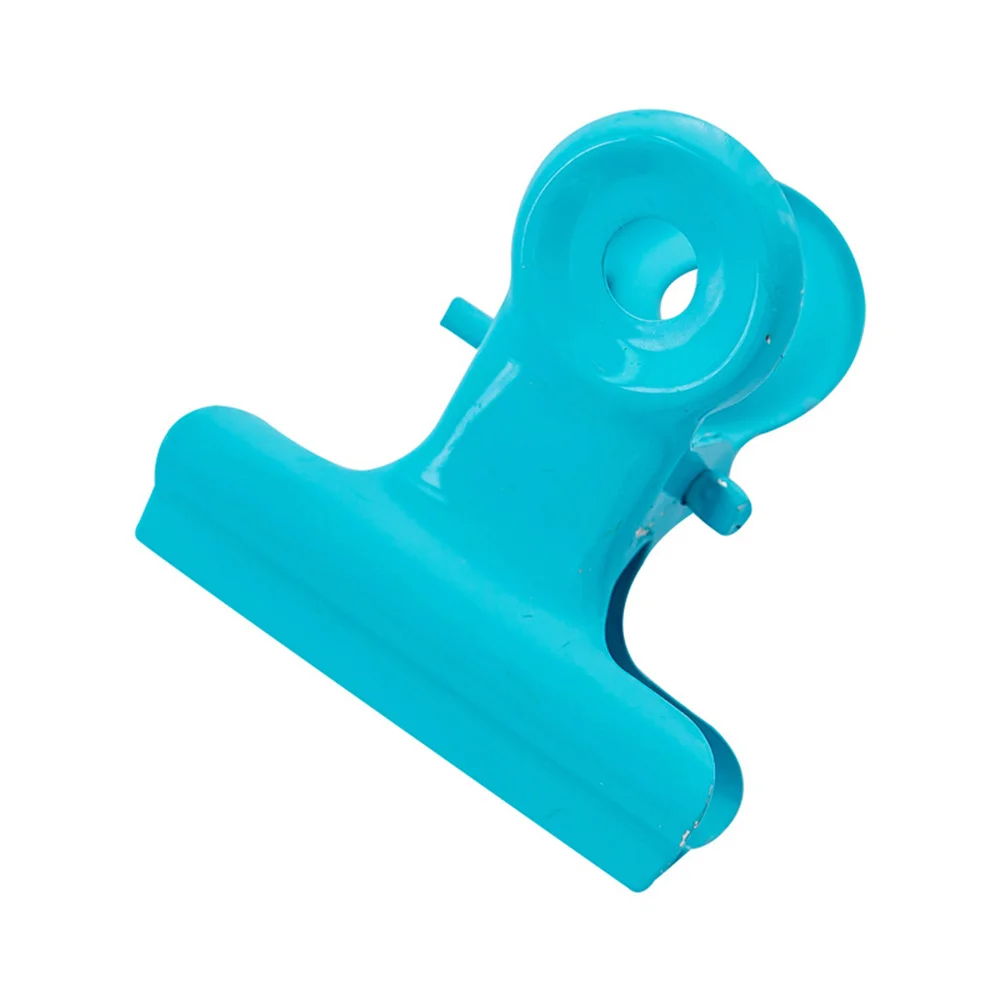 

10 pcs Receipt Clip Candy Color Invoice Clip Simple Organizer Clip for Home Office (Pink, Lemon Yellow, Orange, Lake Blue, Rosy,