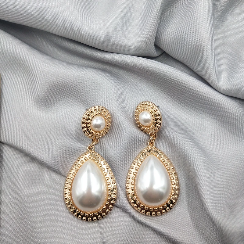 Вечный чудо глэм многоуровневые серьги капли из искусственного жемчуга Женские