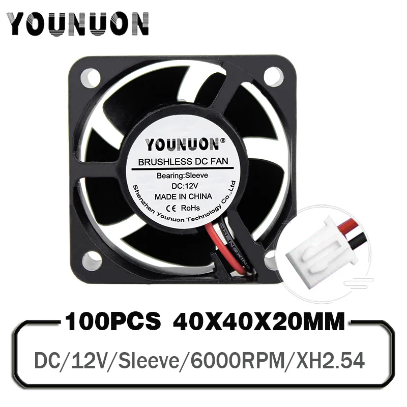 

Кулер для 3D-принтера, 100 об./мин., 4020 шт.