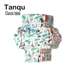 Мини-сумка TANQU из брезентовой ткани, на молнии, с внутренней подкладкой