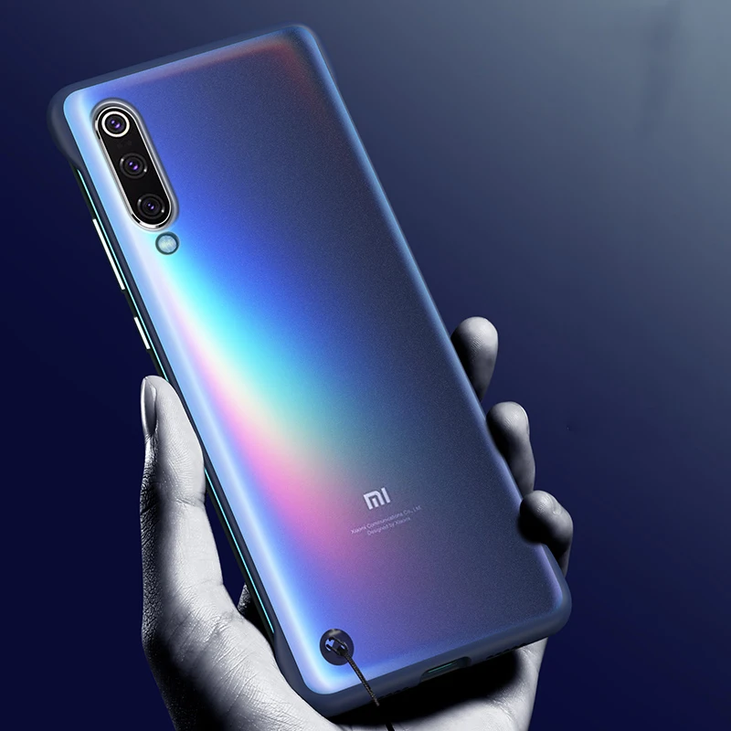Чехол для Xiaomi Mi 9 SE CC9 CC9E A3 Lite 9T Pro Redmi Note 8 8T K20 Матовый Акриловый чехол без оправы с