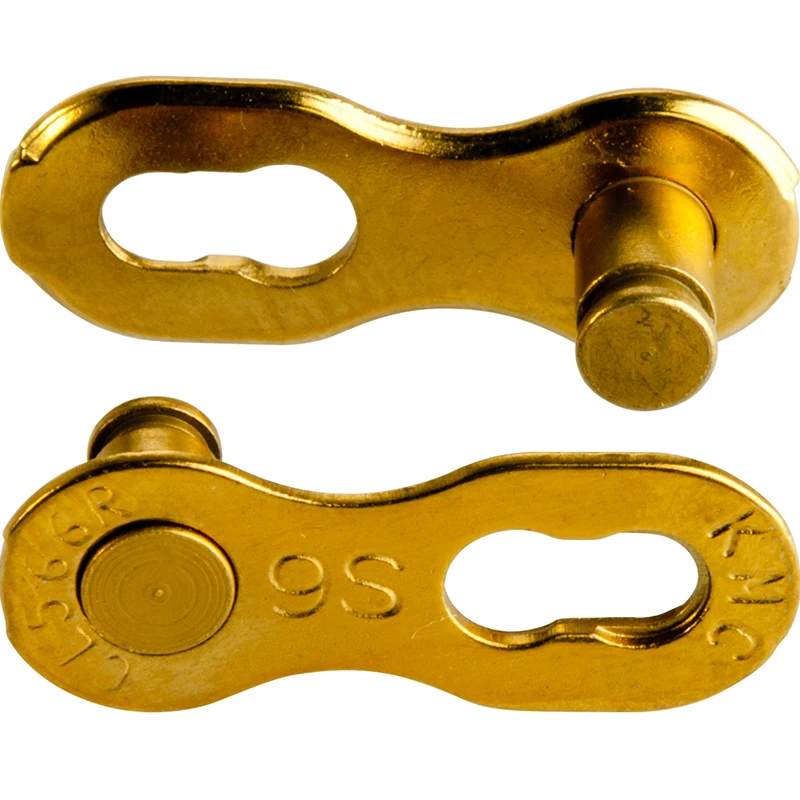 Волшебная Пряжка KMC для велосипеда серебристая/Золотистая цепь 12 Скоростей