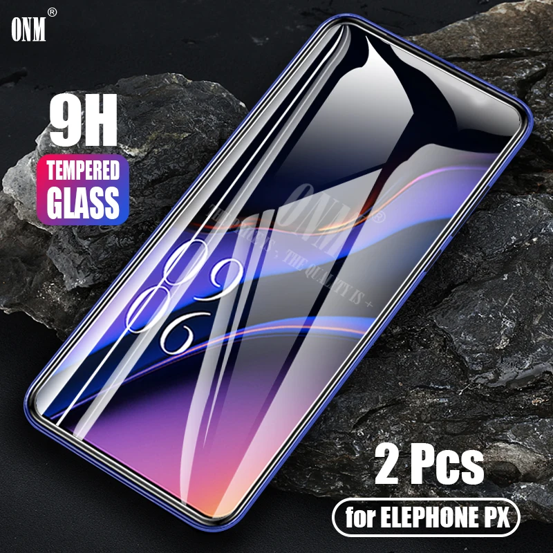 2 шт закаленное стекло для ELEPHONE PX протектор экрана 2.5D 9H Премиум Закаленное