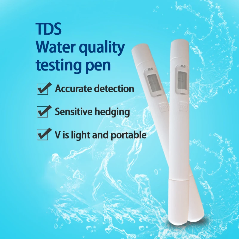 Портативный детектор твердости питьевой воды Цифровой TDS тестер качества