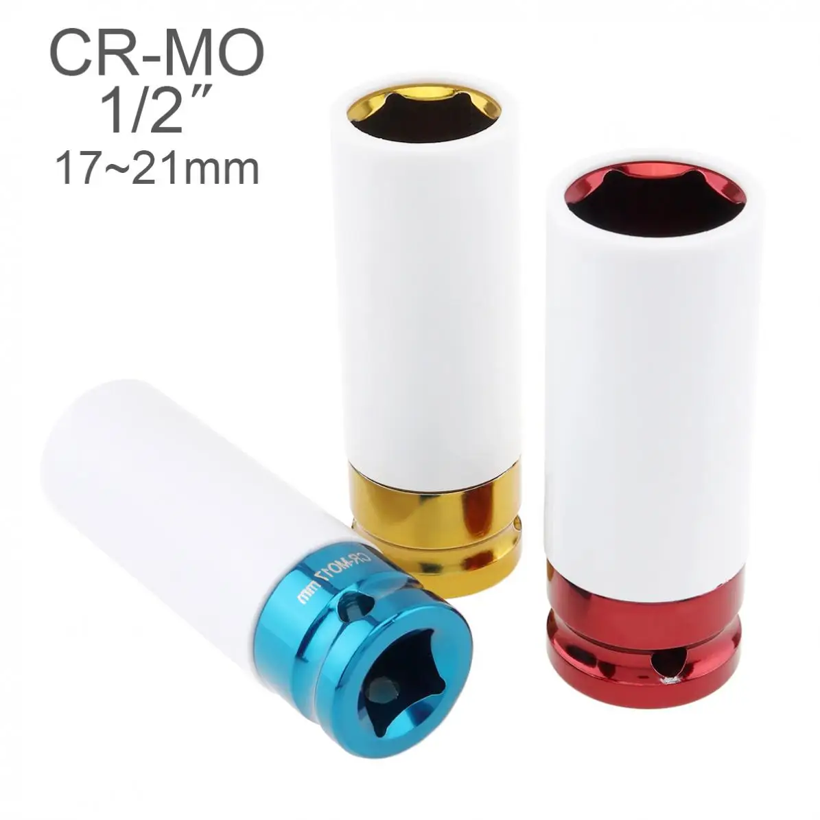 

Car Repair Tool Hardware Set 3 / 17 / 19 / 21mm Steam Chrome Vanadium Steel Hardware Tools Protective sleeve