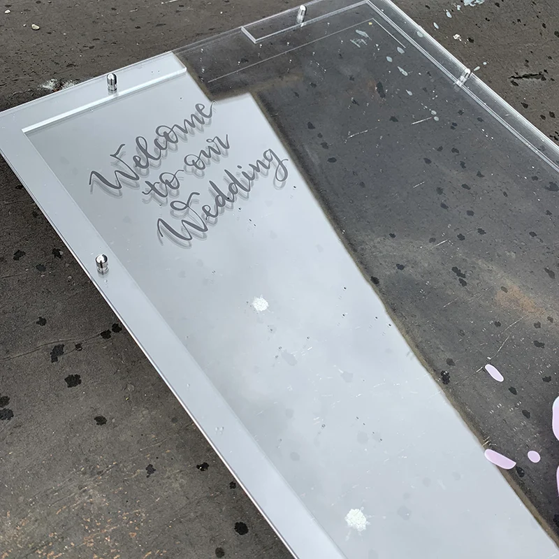 Упаковочная коробка акриловая рамка Свадебная Dropbox Персонализированная книга