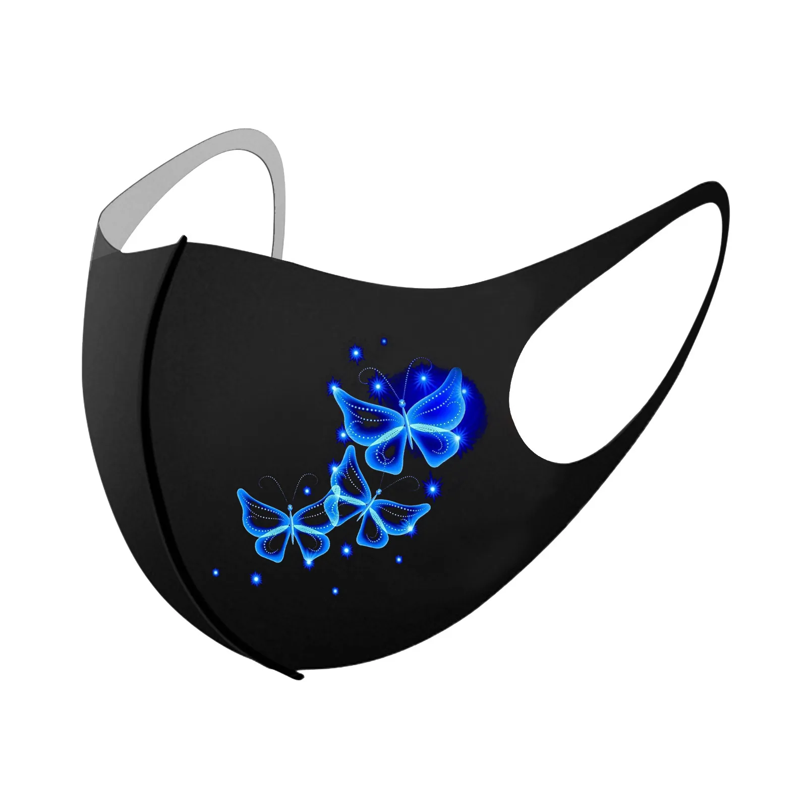 

top selling in 2021 1PC Adult's Butterfly Prints Protection Face Mask Washable Earloop Mask Support Wholesale and Dropshipping