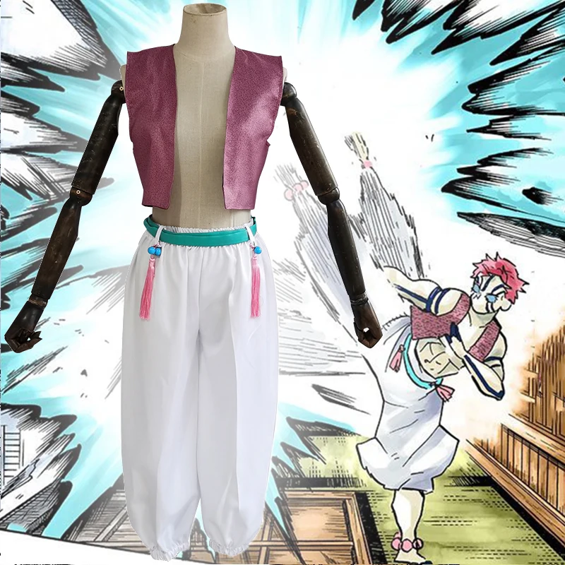 

Аниме комиксов демон убийца Kimetsu без Yaiba костюмов Akaza косплей костюм кимоно униформы, самурайский меч, одежда костюмы для Кендо