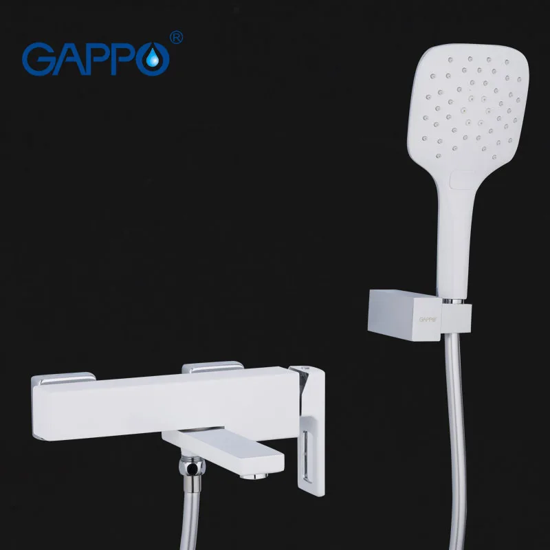 

GAPPO Bathtub Faucet bath shower faucets set bathroom overhead rain shower bathroom wall mounted waterfall shower head taps