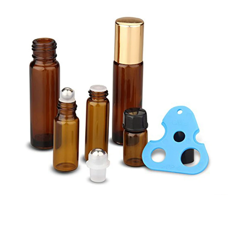 

Portable Triangular Leaf Shape Essential Oil Bottle Opener Refillable Bottle Roller Cap Removal Opening Tool Kitchen Tool