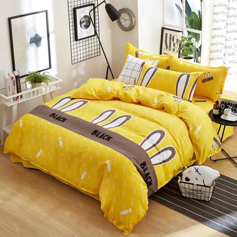 

ELKA Simple Style Queen Bedding Set Comforter Bedding Sets Queen Duvet Cover King Size Oceania