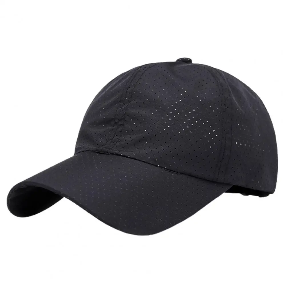 

Baseball Cap Decorative Pure Color Soft Mesh Summer Cap for Outdoor