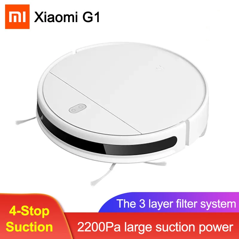 Робот пылесос XIAOMI MIJIA Mi Essential G1 устройство для уборки дома беспроводная циклонная