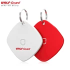 2 шт.лот Wolf-Guard EM4100 125 кГц RFID бесконтактная идентификационная карта, жетон, брелоки, брелоки для системы сигнализации Wolf-Guard