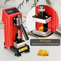 heat press machine for rosin mini manual hot presser 400w lcd controller small thermal transfer machine rosin extraction machine
