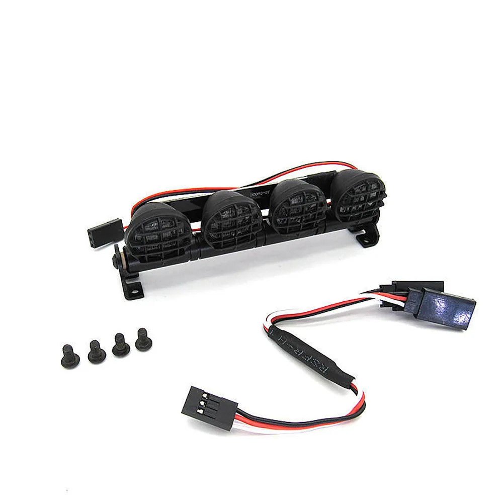 

LED Lamp Roof Dome Light with Adapter Cable for 1:12 1:10 WPL D12 RC Climbing Car Spotlight Flashlight Upgrade Parts