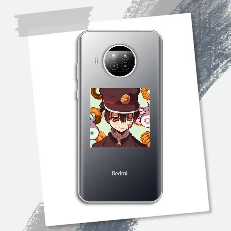 

Toilet Bound Hanako-kun Phone Case Transparent for xiaomi redmi note 8 9 9s 11 10t lite pro