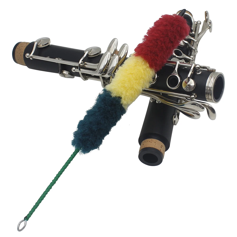 

M MBAT Clarinet Brush High quality Woodwind Instrument Accessories Soft Fiber Internal Cleaning Swab Music Maintenance Tools