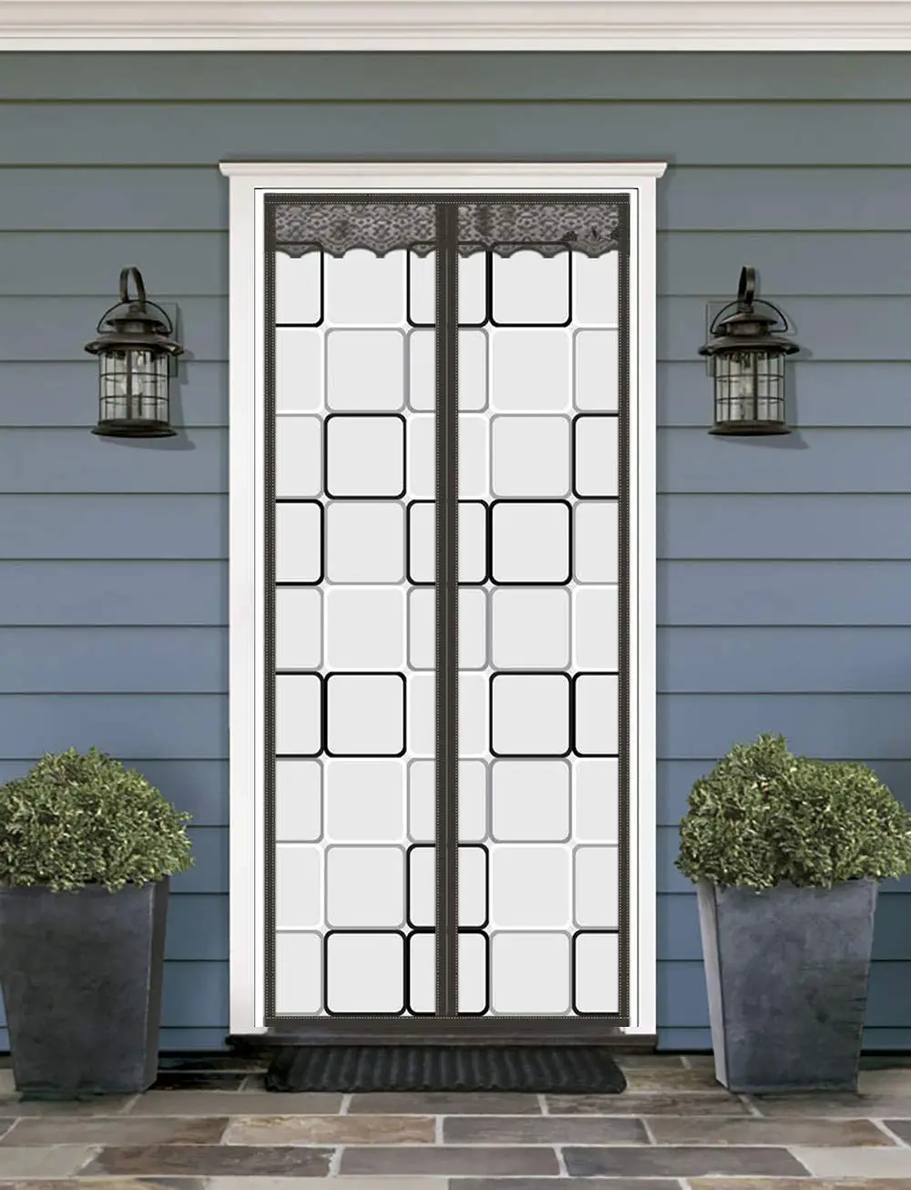 Изолированная дверная занавеска магнитная теплоизоляционная дверь защищает