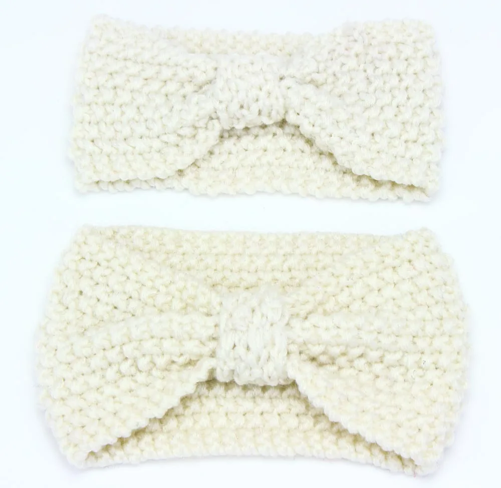 Модный стильный комплект для родителей и детей: Детская вязаная шерстяная