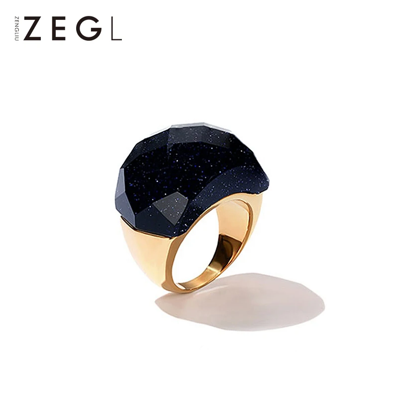 Женское кольцо ZEGL в европейском и американском стиле модное с указательным