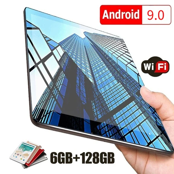 

Планшет Buletooth на Android 2022, 10 дюймов, 10 ядер, 6 + 128 ГБ, Wi-Fi