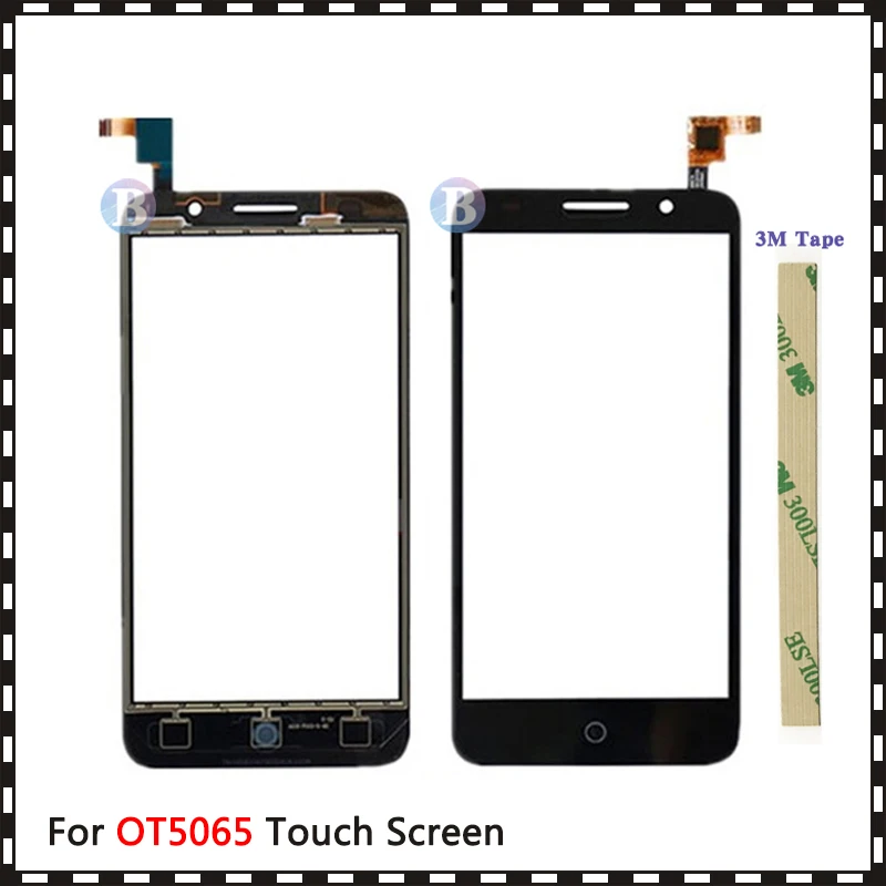 Replacement High Quality 5.0&quot For Alcatel One Touch Pop 3 OT5065 5065 Screen Digitizer Sensor Outer Glass Lens Panel | Мобильные