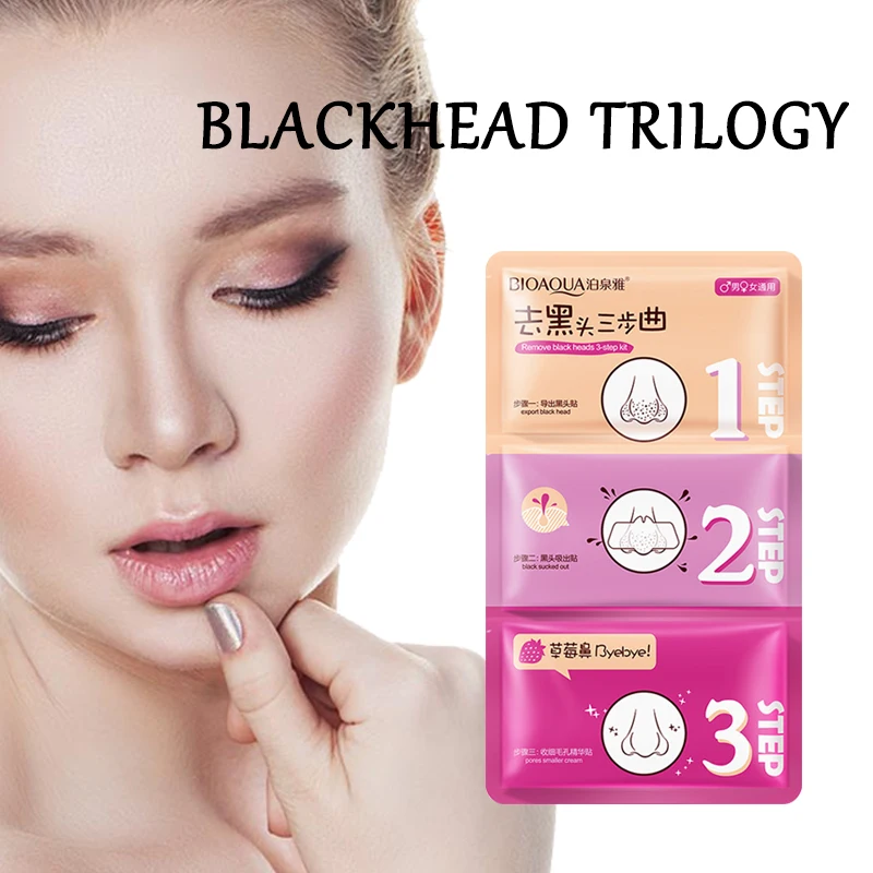 1 шт. трехшаговая носовая мембрана для удаления черных точек| |