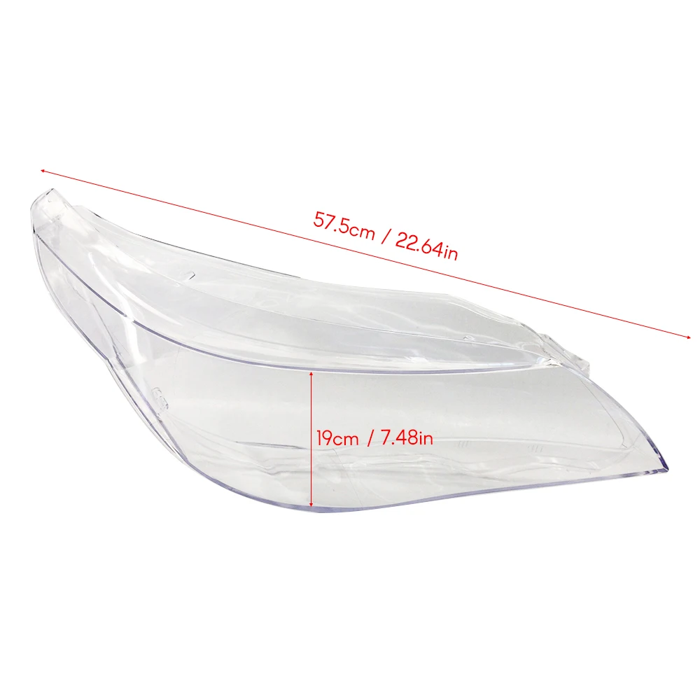 2 шт. автомобильные фары прозрачная крышка передняя фара объектив для