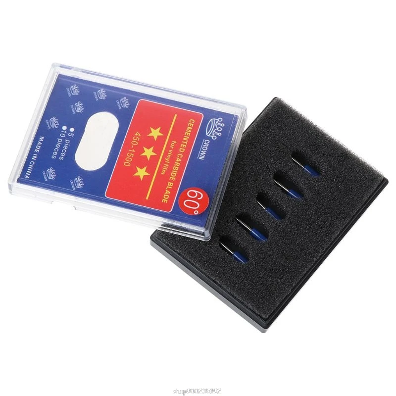 

5Pcs 30/ 45/ 60 Degree Blades Cutting Plotter For Roland Vinyl Cutter Blade N11 20 Dropship