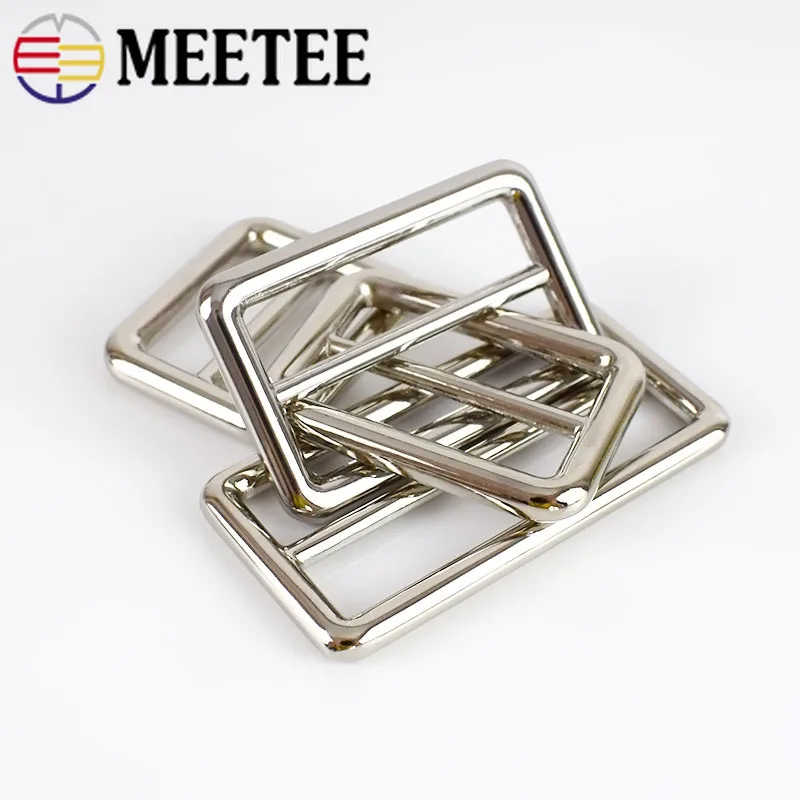 Meetee 15-50 мм металлическая пряжка для сумки рюкзак лямки ремень собачий ошейник Пряжка Крючки застежка Сделай Сам кожа Ремесло Швейные аксессуары
