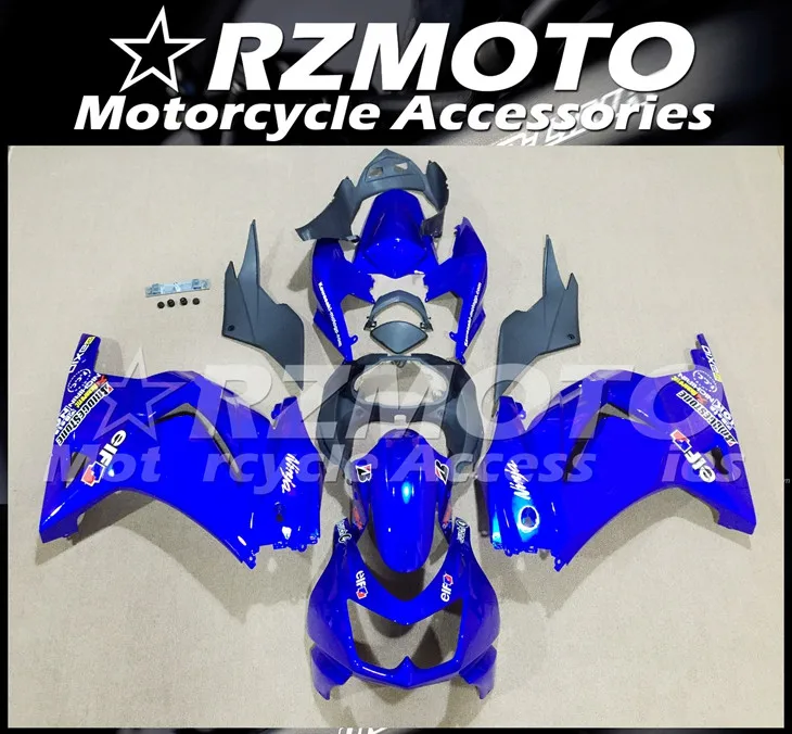 

New ABS Fairings kits Fit for KAWASAKI Ninja 250 2008 2009 2010 2011 2012 2013 2014 ZX 250R EX250 08-14 Custom blue glossy