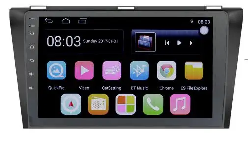 

9" octa core 1280*720 QLED screen Android 10 Car GPS multimedia Navigation for Mazda3 2004-2009