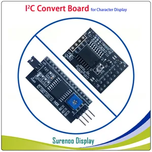 Последовательный модуль платы преобразования IIC  I2C  TWI для Arduino 0802 1601 1602 2002 4002 1604 2004