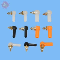 5 pcs ball and roller link for rc airplane boat car color black