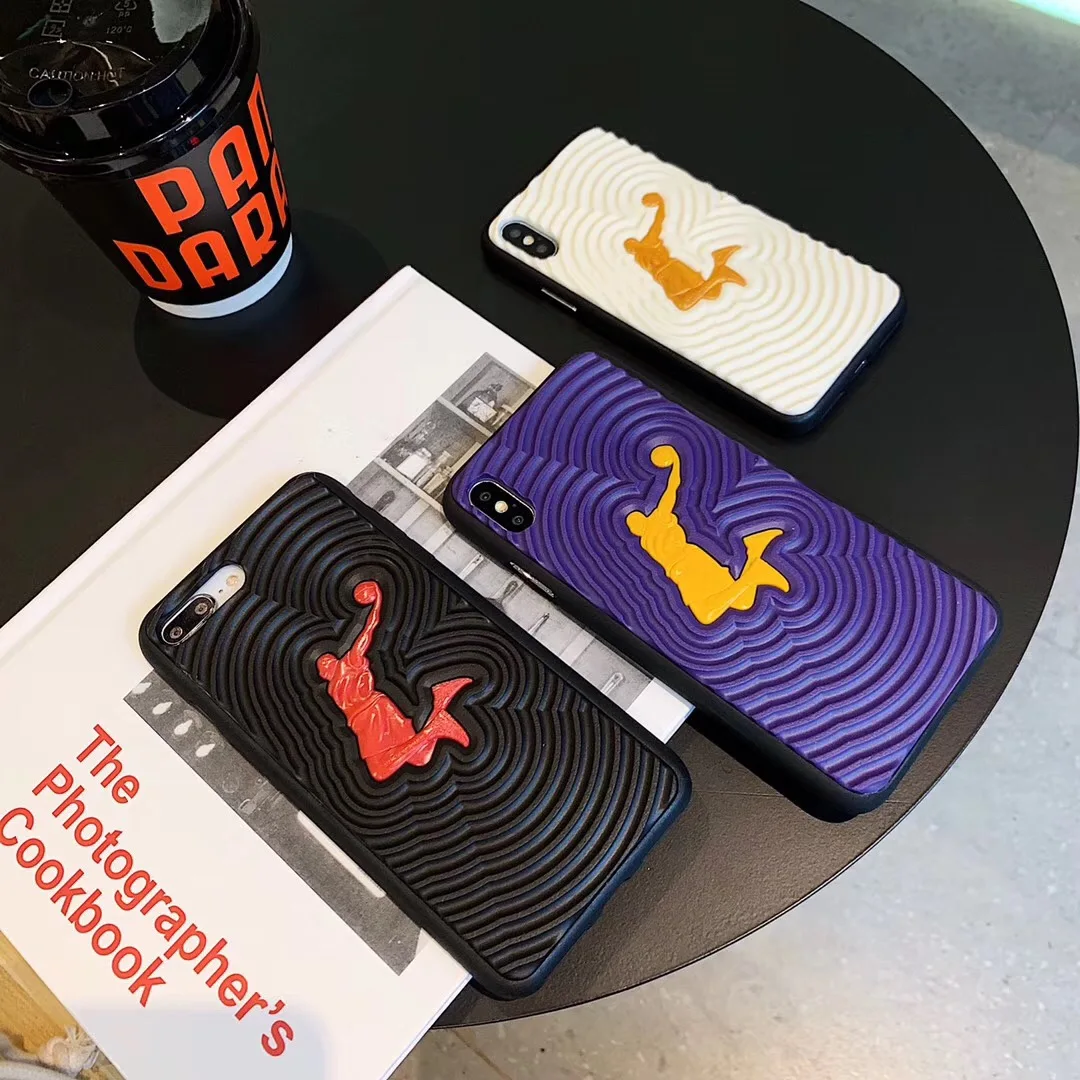 Роскошный баскетбольный король обувь кроссовки James Slam dunk чехол для iPhone X XS Max Xr 7 8 6