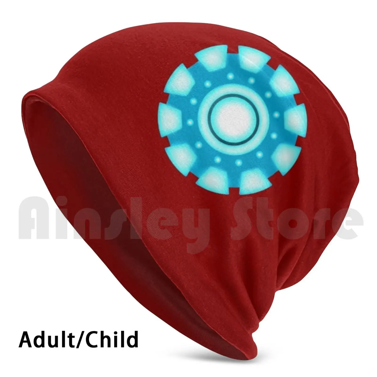 Шапка бини дуговой реактор трикотажная шапка хип хоп Тони Старк Ник фурия супер